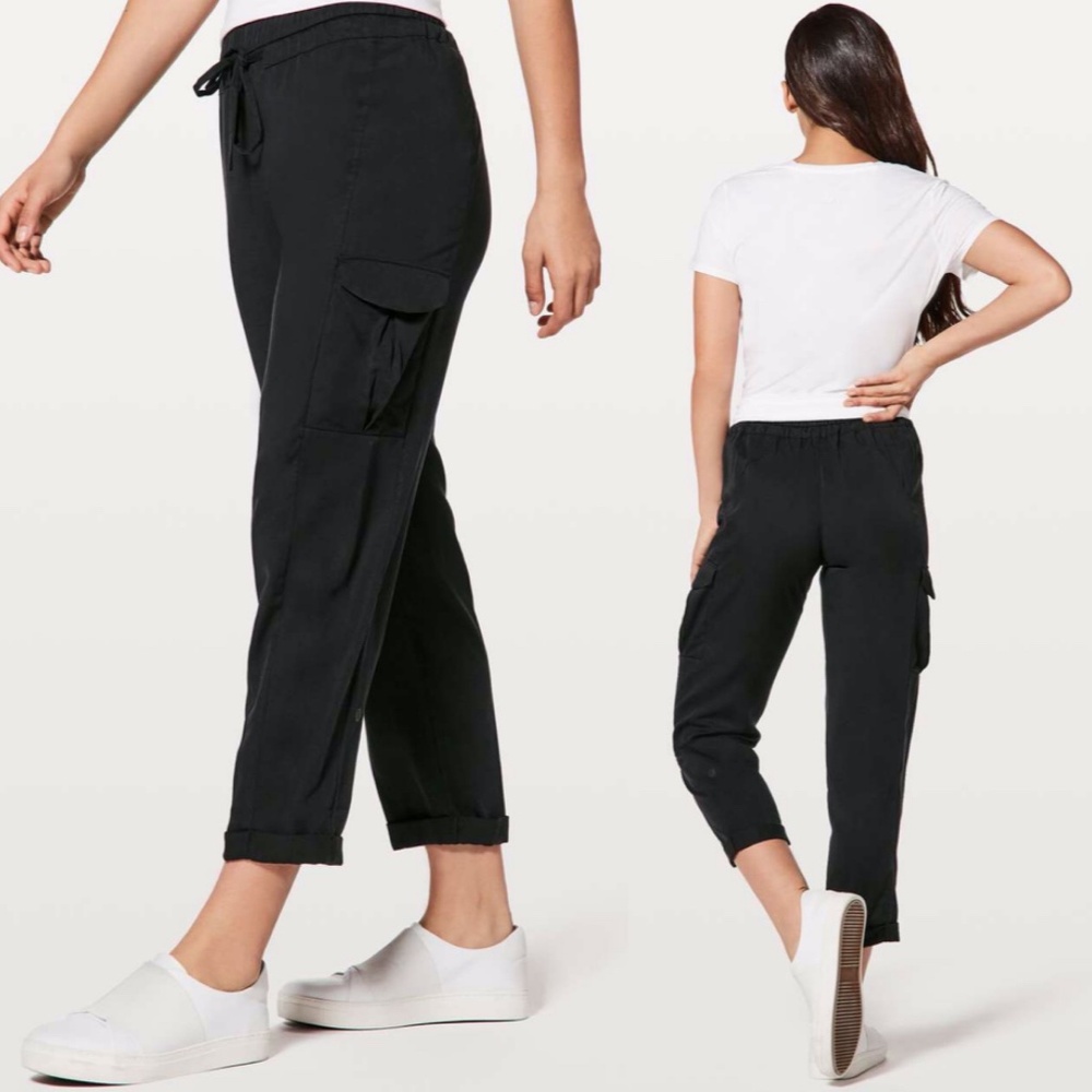 lululemon athletica Black Ankle Pants